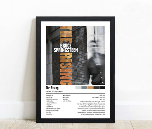 Bruce Springsteen | The Rising | Custom Album Cover Poster Print