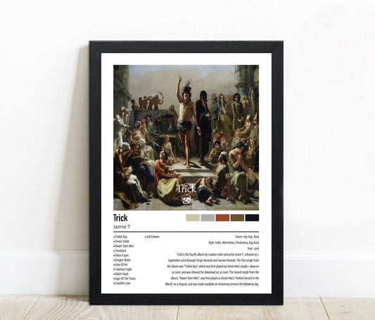 Jamie T | Trick | Custom Album Cover Poster Print