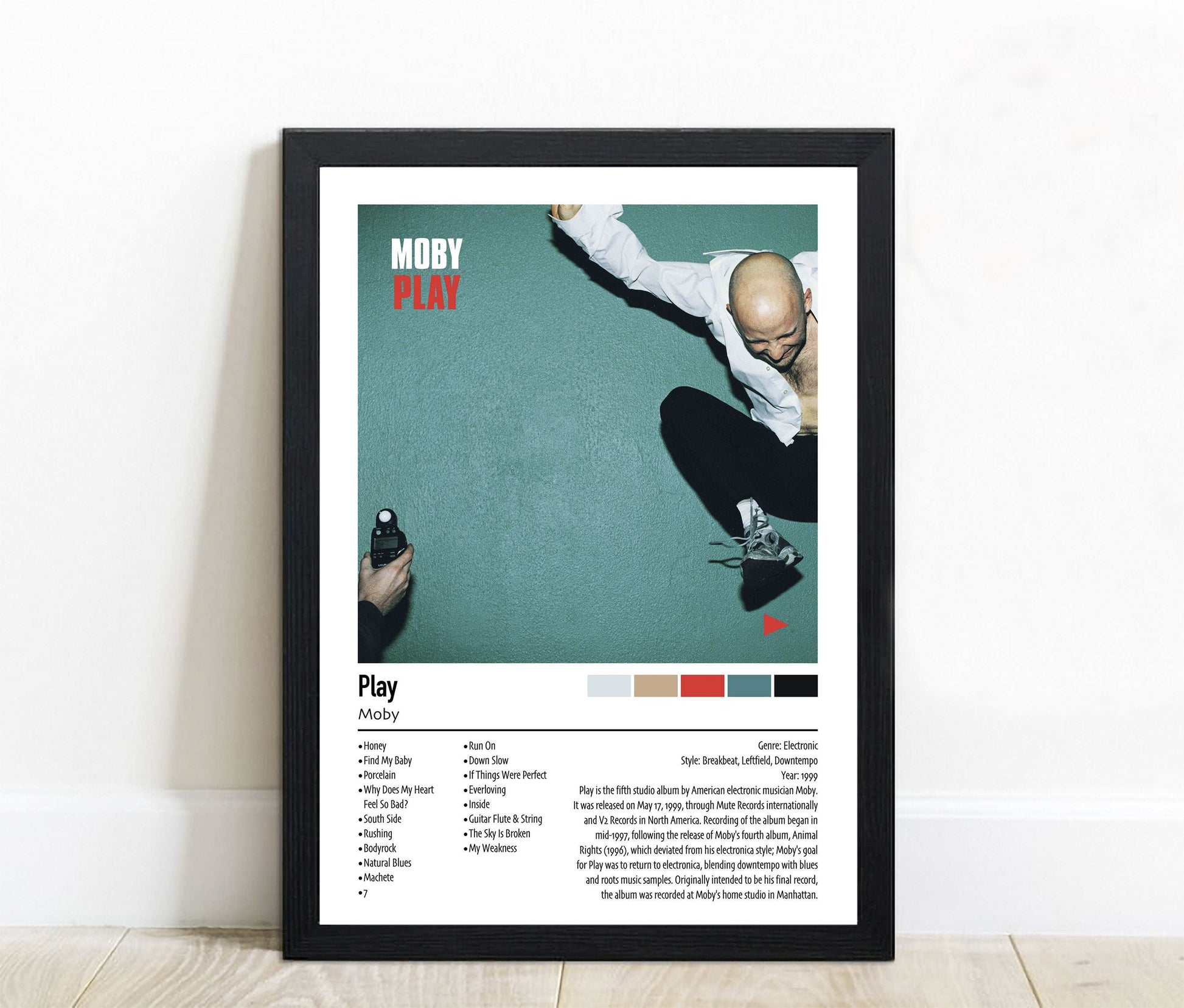 Moby | Play | Custom Album Cover Poster Print
