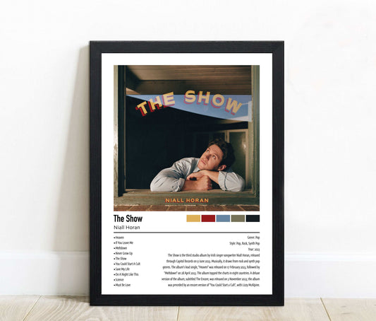 Niall Horan | The Show | Custom Album Cover Poster Print