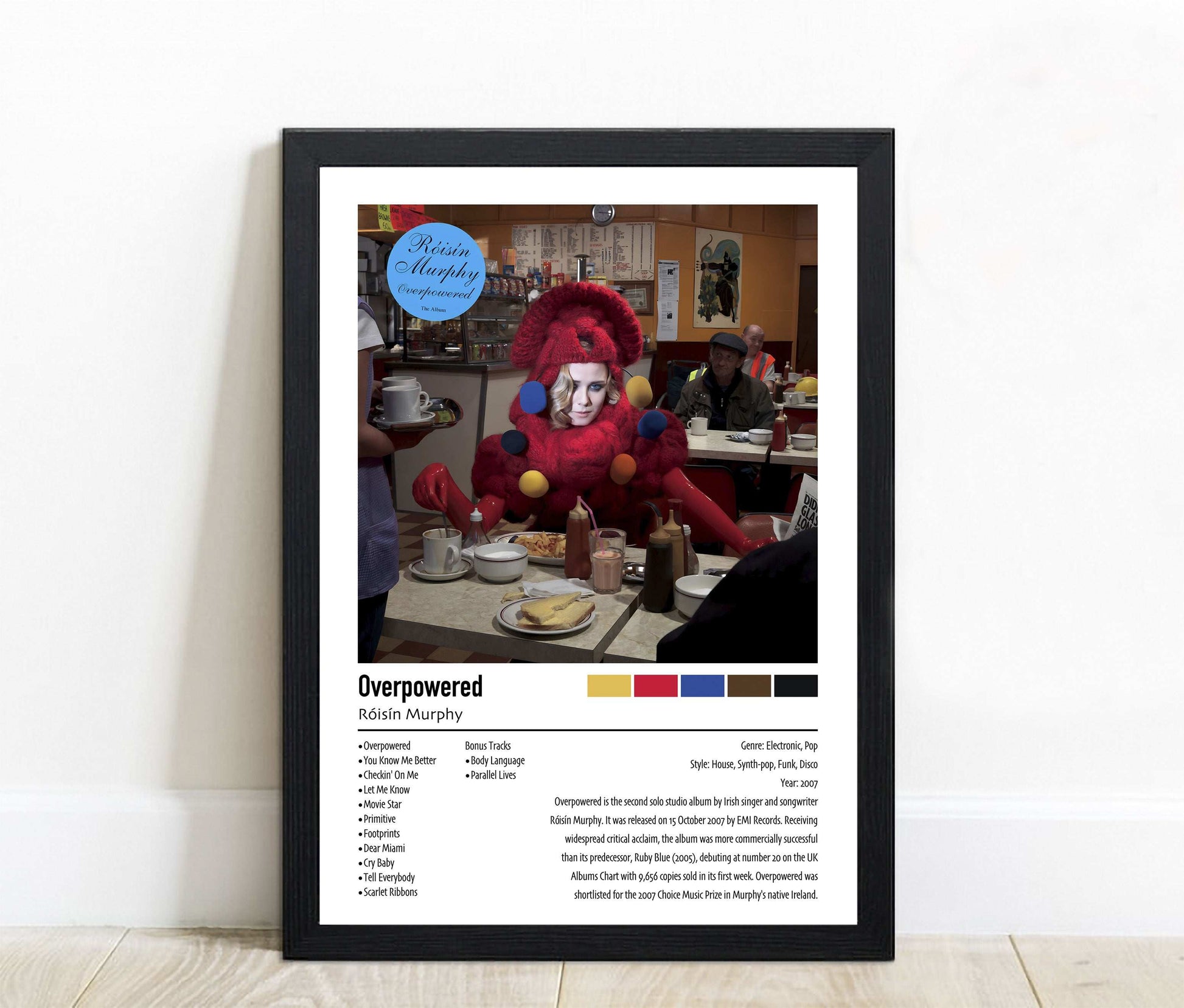 Róisín Murphy | Overpowered | Custom Album Cover Poster Print