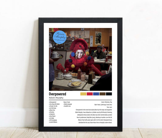 Róisín Murphy | Overpowered | Custom Album Cover Poster Print
