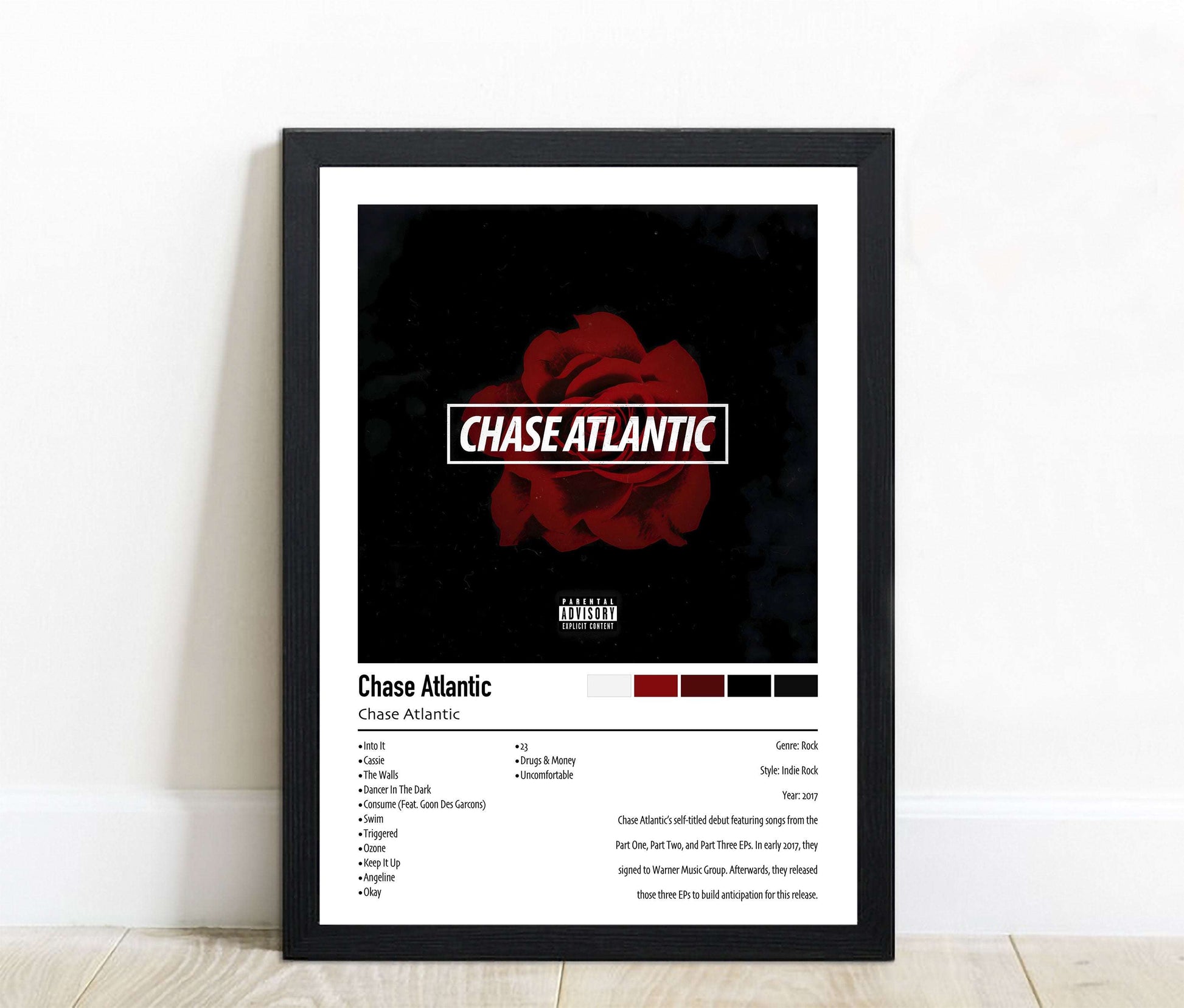 Chase Atlantic | Chase Atlantic | Custom Album Cover Poster Print