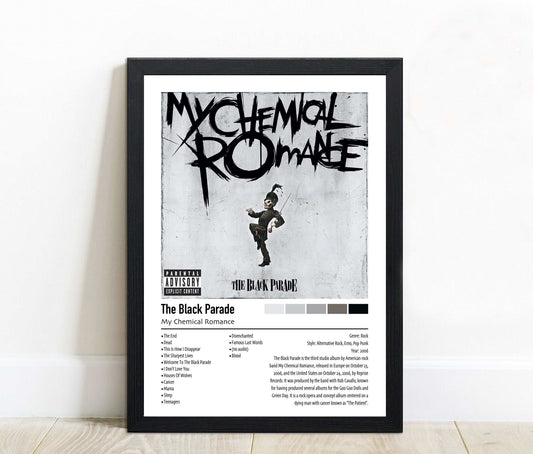 My Chemical Romance | The Black Parade | Custom Album Cover Poster Print