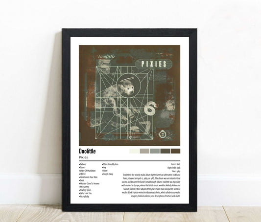 Pixies | Doolittle | Custom Album Cover Poster Print