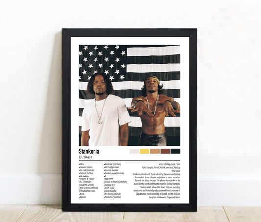 Outkast | Stankonia | Custom Album Cover Poster Print