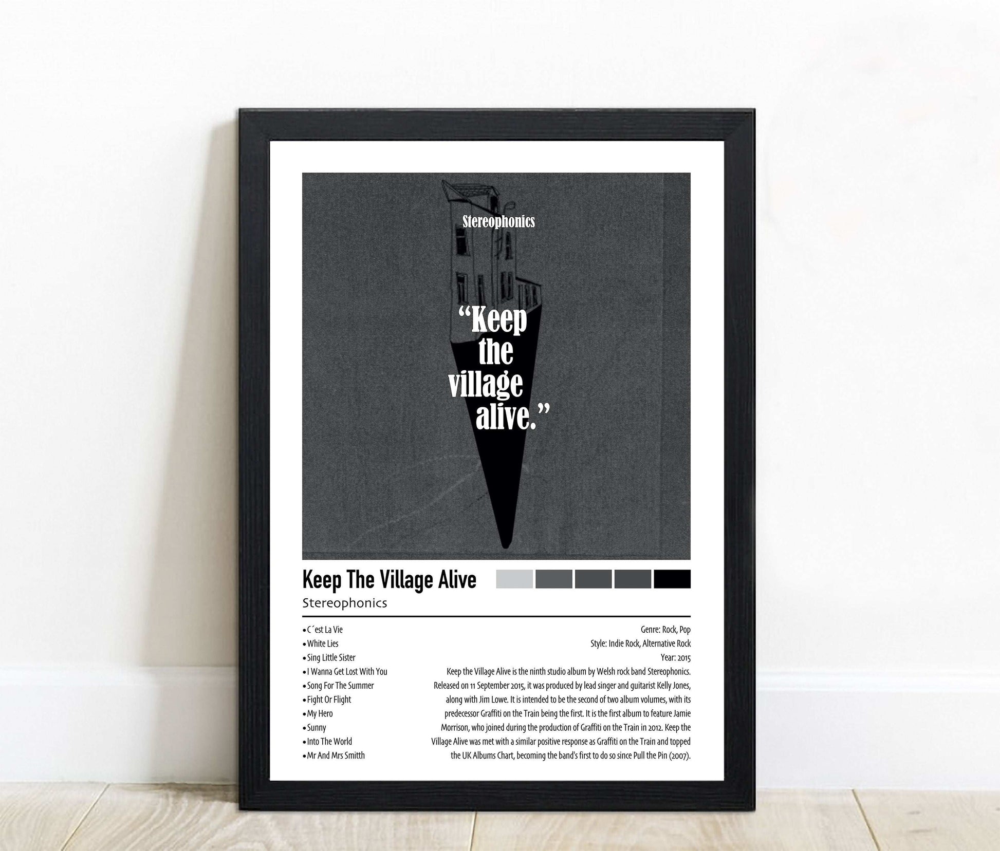 Stereophonics | Keep The Village Alive | Custom Album Cover Poster Print