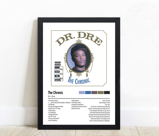 Dr. Dre | The Chronic | Custom Album Cover Poster Print
