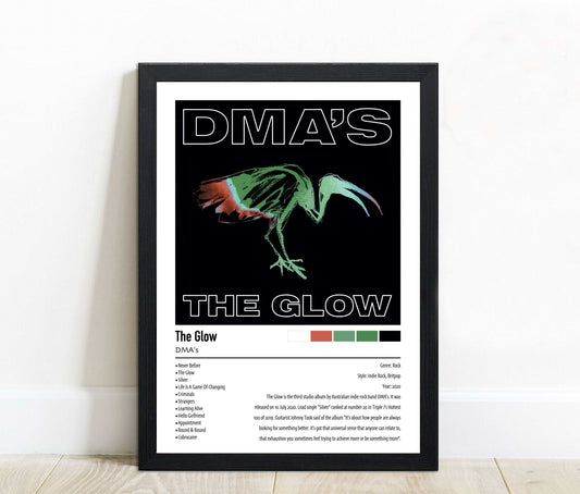 DMA's | The Glow | Custom Album Cover Poster Print