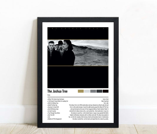 U2 | The Joshua Tree | Custom Album Cover Poster Print