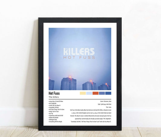 The Killers | Hot Fuss | Custom Album Cover Poster Print