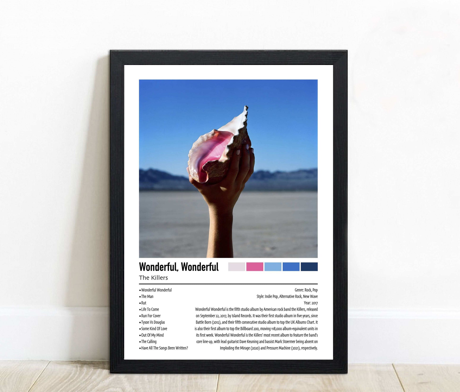 The Killers | Wonderful, Wonderful | Custom Album Cover Poster Print