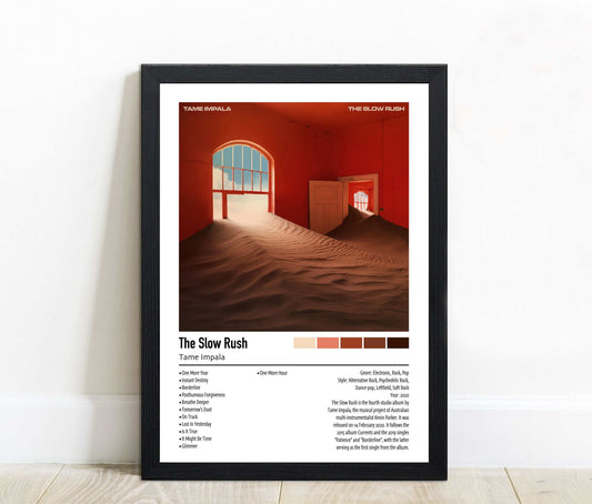 Tame Impala | The Slow Rush | Custom Album Cover Poster Print