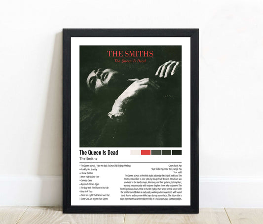 The Smiths| The Queen Is Dead | Custom Album Cover Poster Print