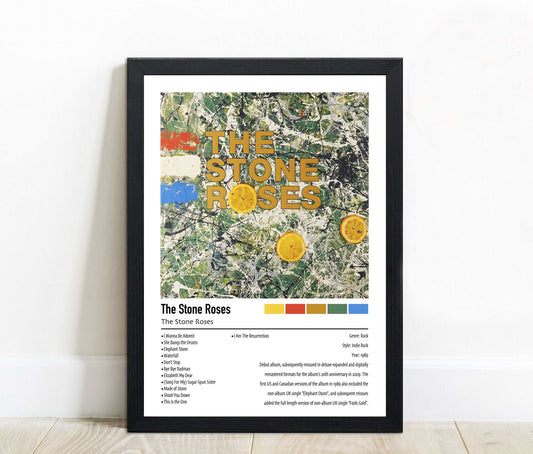 The Stone Roses | The Stone Roses | Custom Album Cover Poster Print