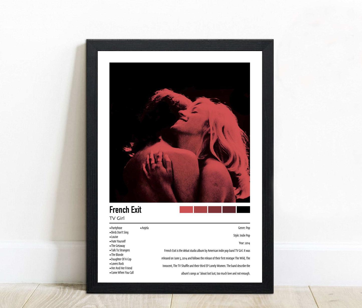 TV Girl | French Exit | Custom Album Cover Poster Print
