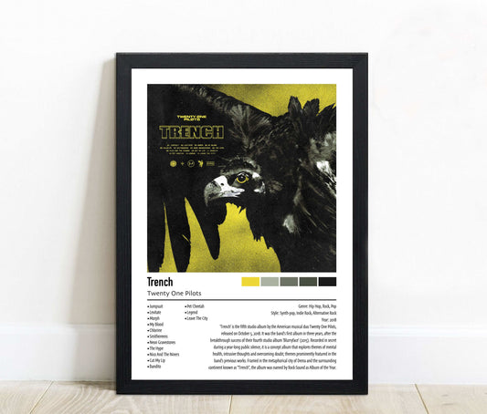 Twenty One Pilots | Trench | Custom Album Cover Poster Print