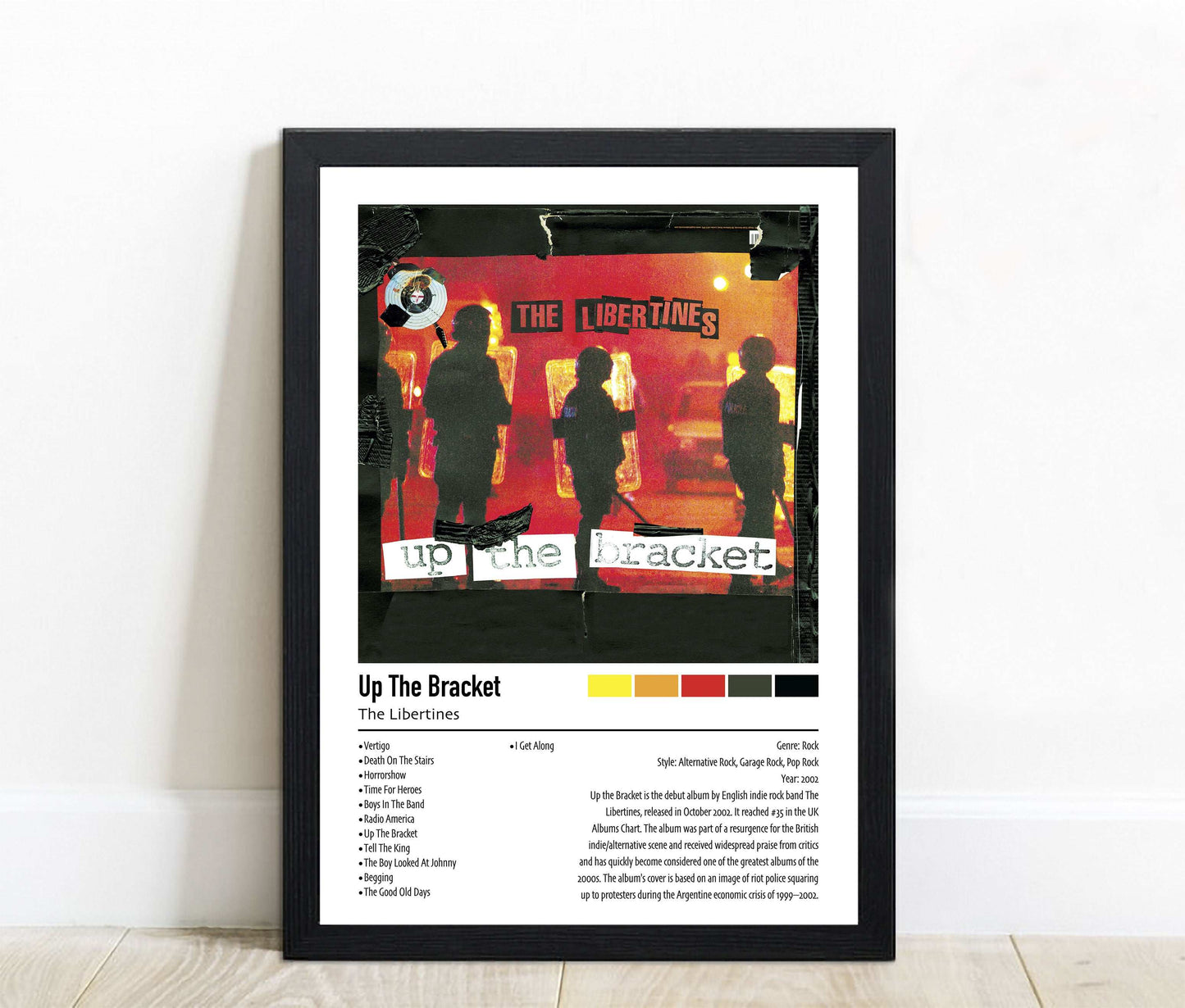 The Libertines | Up The Bracket | Custom Album Cover Poster Print