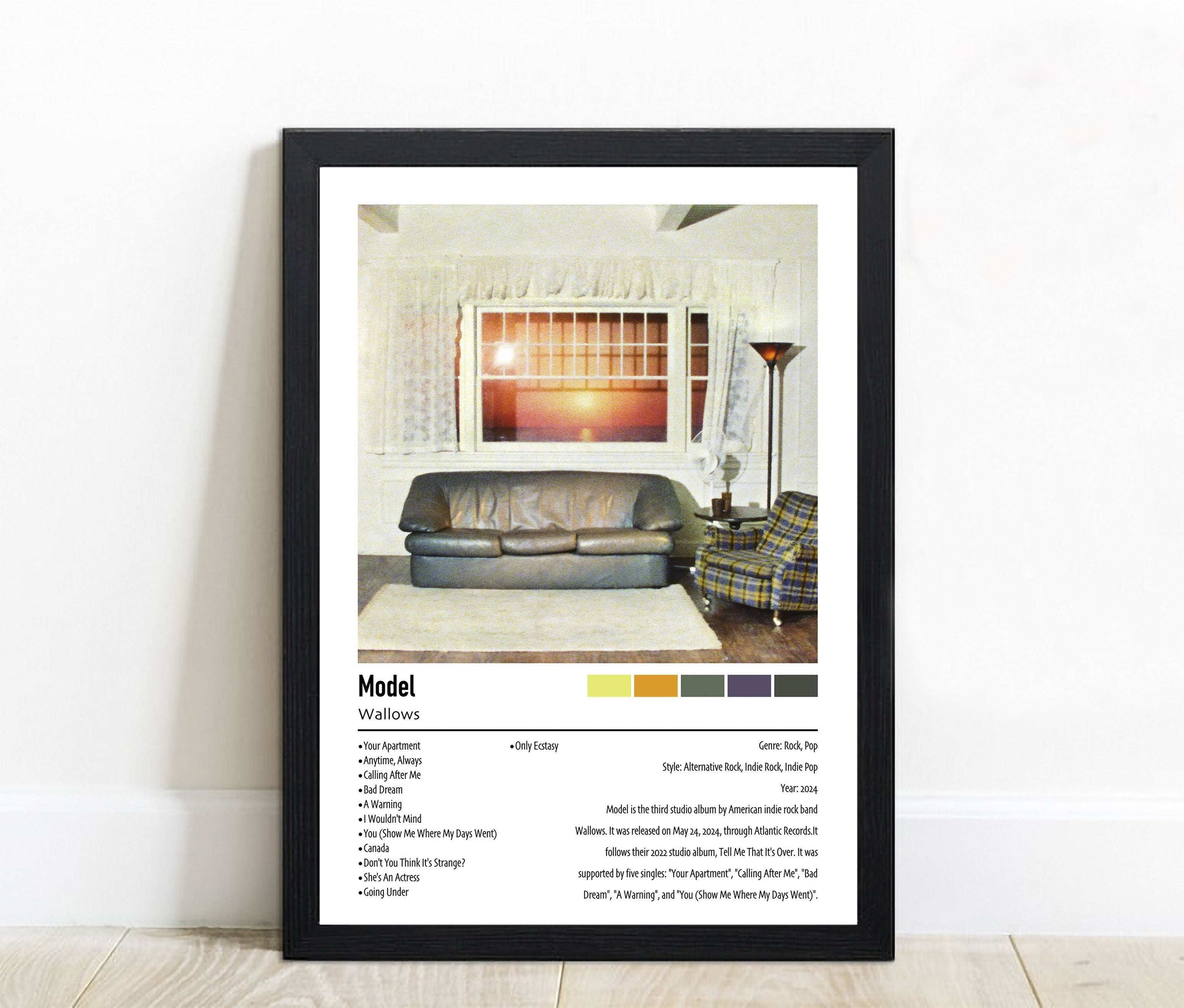 Wallows | Model | Custom Album Cover Poster Print