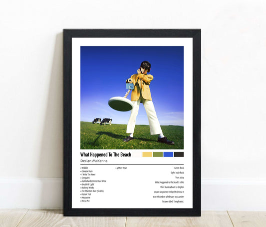 Declan McKenna | What Happened To The Beach | Custom Album Cover Poster Print