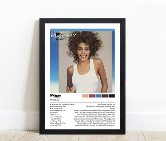 Whitney | Whitney | Custom Album Cover Poster Print