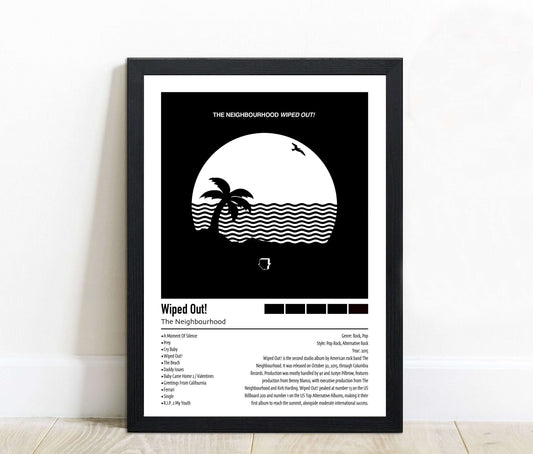 The Neighbourhood | Wiped Out! | Custom Album Cover Poster Print