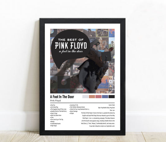 Pink Floyd | A Foot In The Door | Custom Album Cover Poster Print