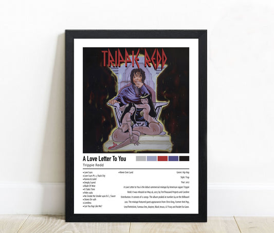 Trippie Redd | A Love Letter To You | Custom Album Cover Poster Print