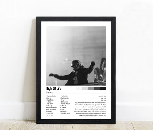 Future | High Off Life | Custom Album Cover Poster Print