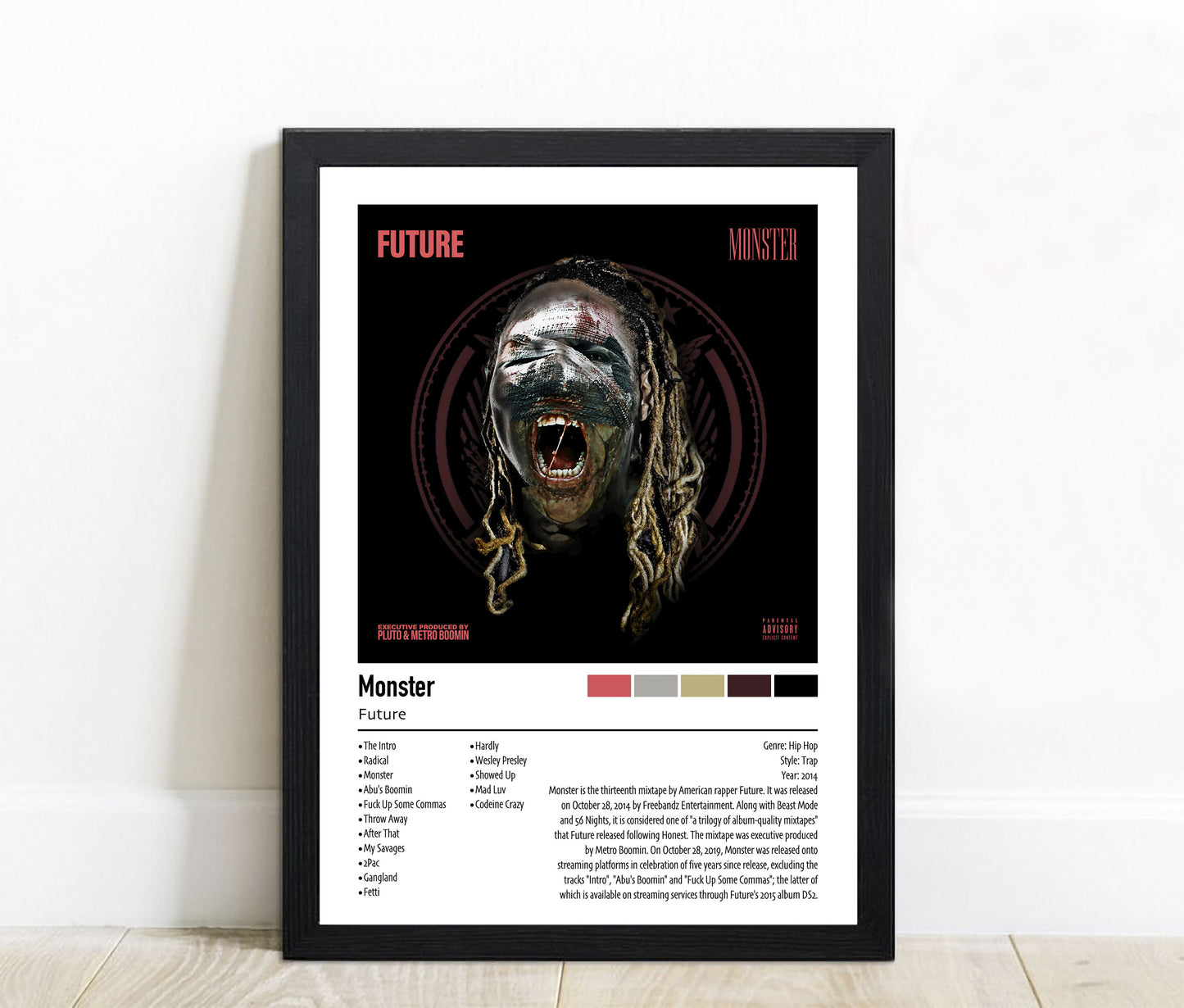 Future | Monster | Custom Album Cover Poster Print