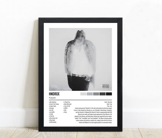 Future | HNDRXX | Custom Album Cover Poster Print