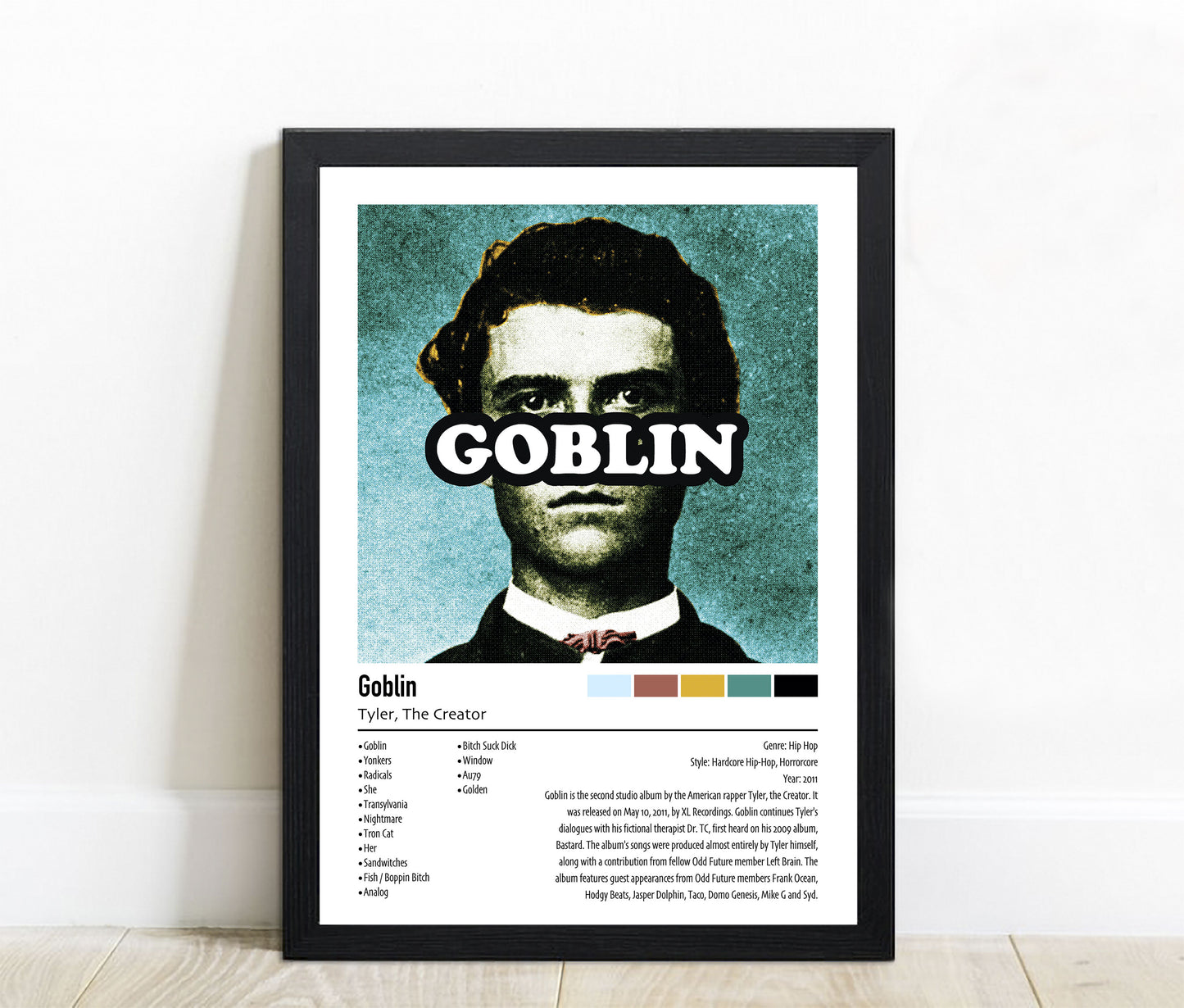 Tyler, The Creator | Goblin | Custom Album Cover Poster Print