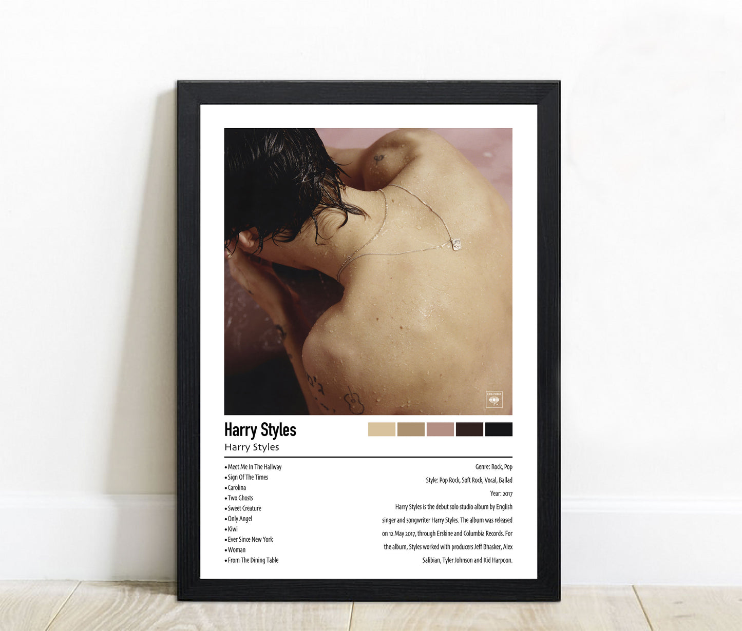 Harry Styles | Harry Styles | Custom Album Cover Poster Print