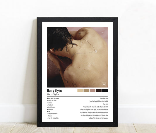 Harry Styles | Harry Styles | Custom Album Cover Poster Print