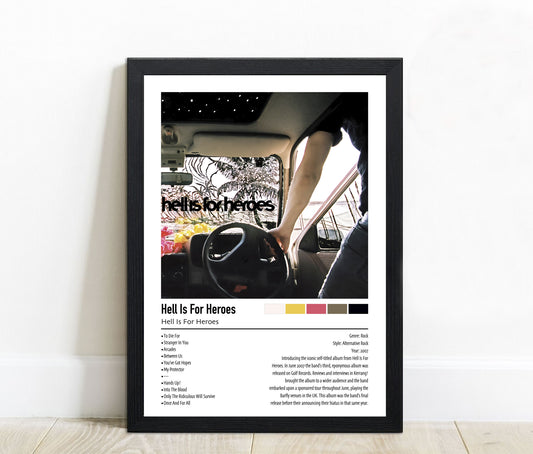 Hell Is For Heroes | Hell Is For Heroes | Custom Album Cover Poster Print