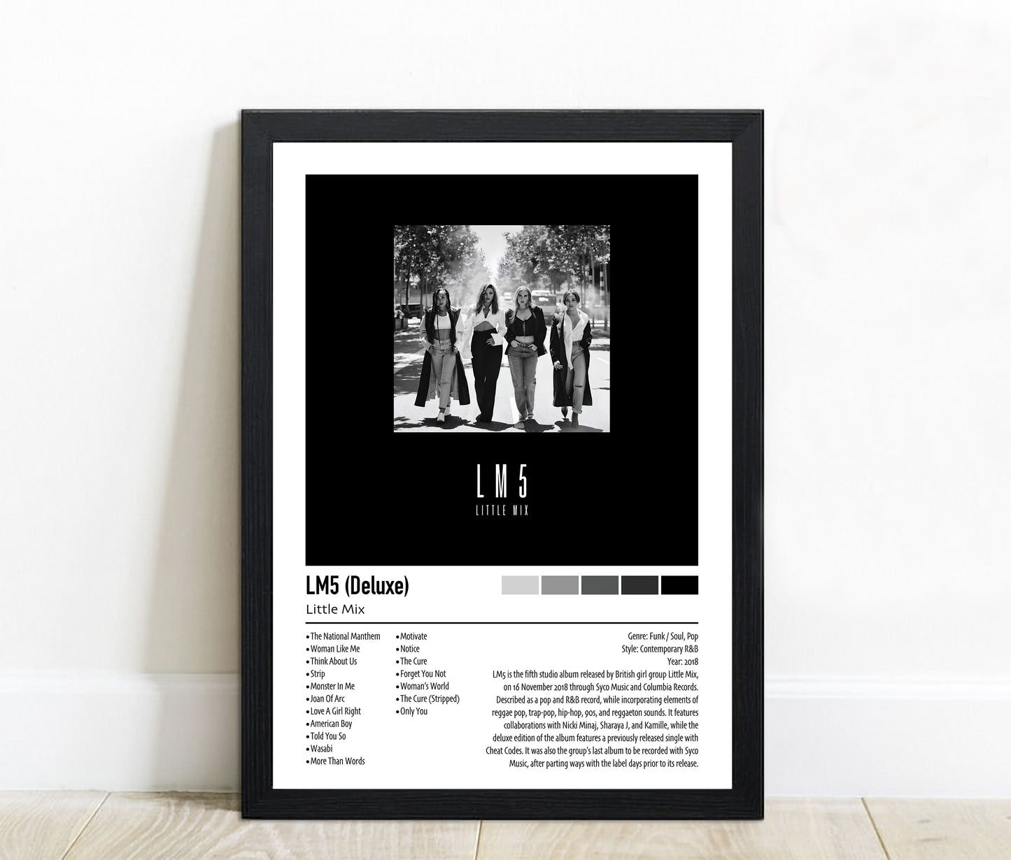 Little Mix | LM5 (Deluxe) | Custom Album Cover Poster Print