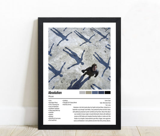 Muse | Absolution | Custom Album Cover Poster Print