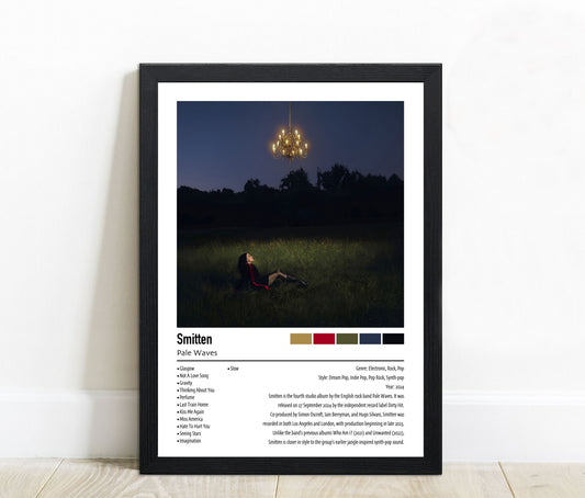 Pale Waves | Smitten | Custom Album Cover Poster Print