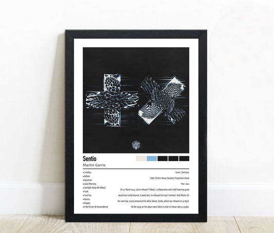 Martin Garrix | Sentio | Custom Album Cover Poster Print