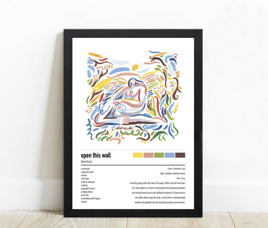 Berlioz | Open This Wall | Custom Album Cover Poster Print