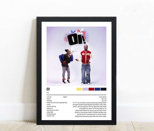 YT | Oi! | Custom Album Cover Poster Print