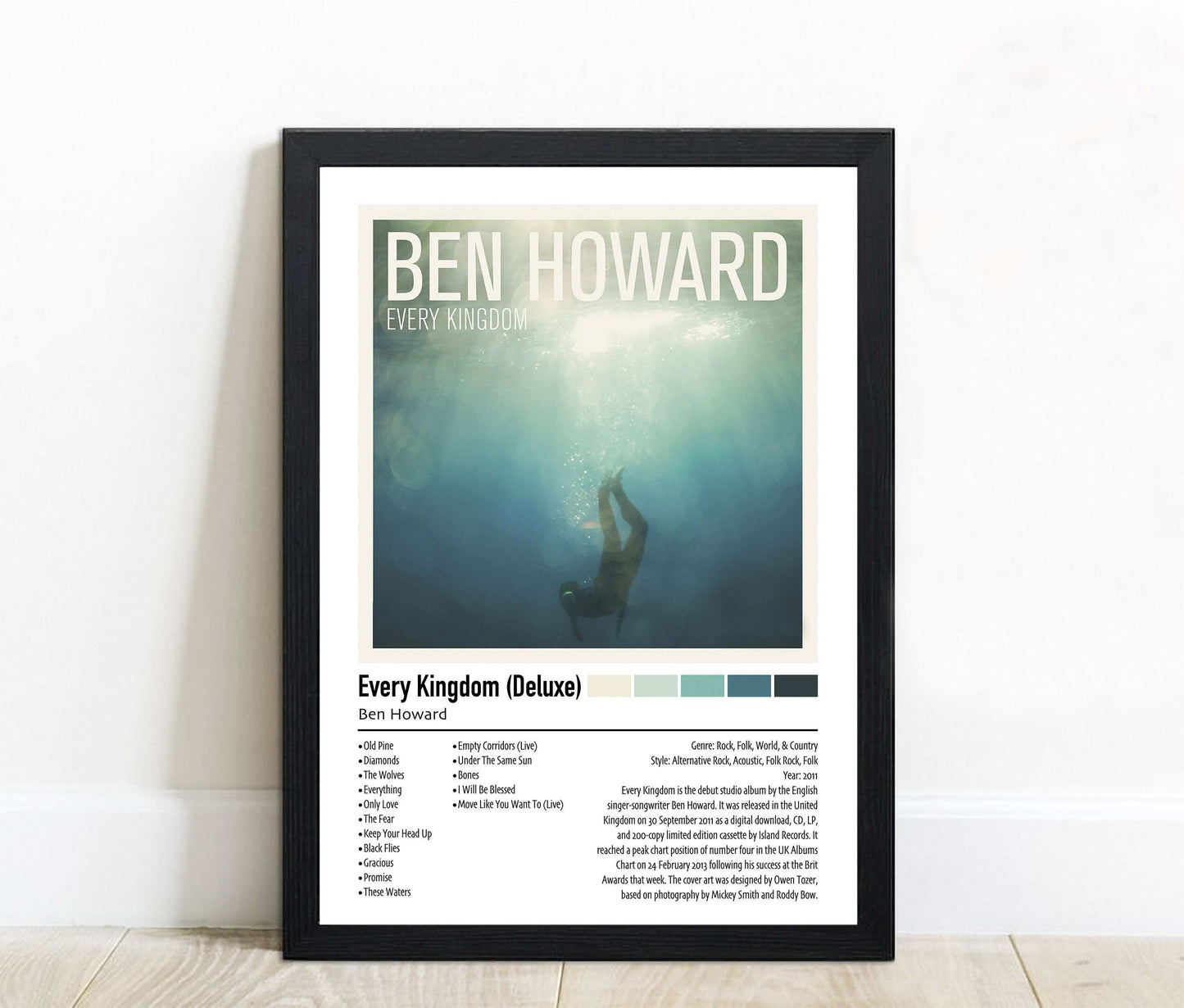 Ben Howard | Every Kingdom (Deluxe) | Custom Album Cover Poster Print