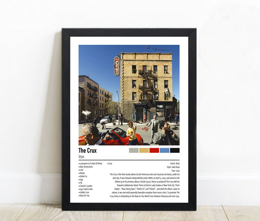 Djo | The Crux | Custom Album Cover Poster Print