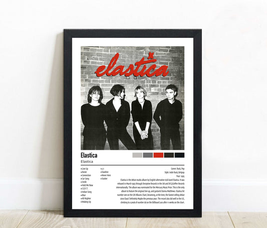 Elastica | Elastica | Custom Album Cover Poster Print