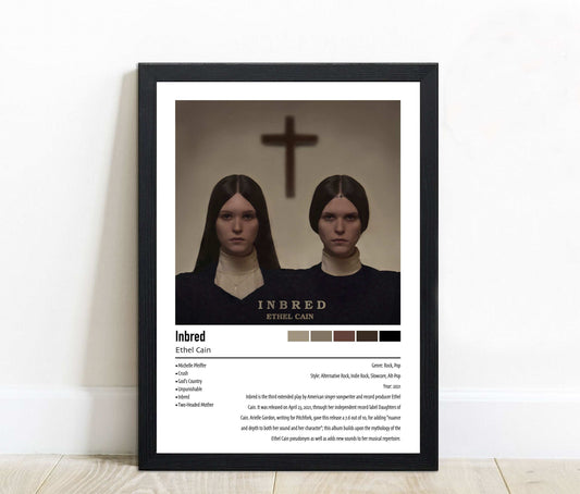 Ethel Cain | Inbred | Custom Album Cover Poster Print