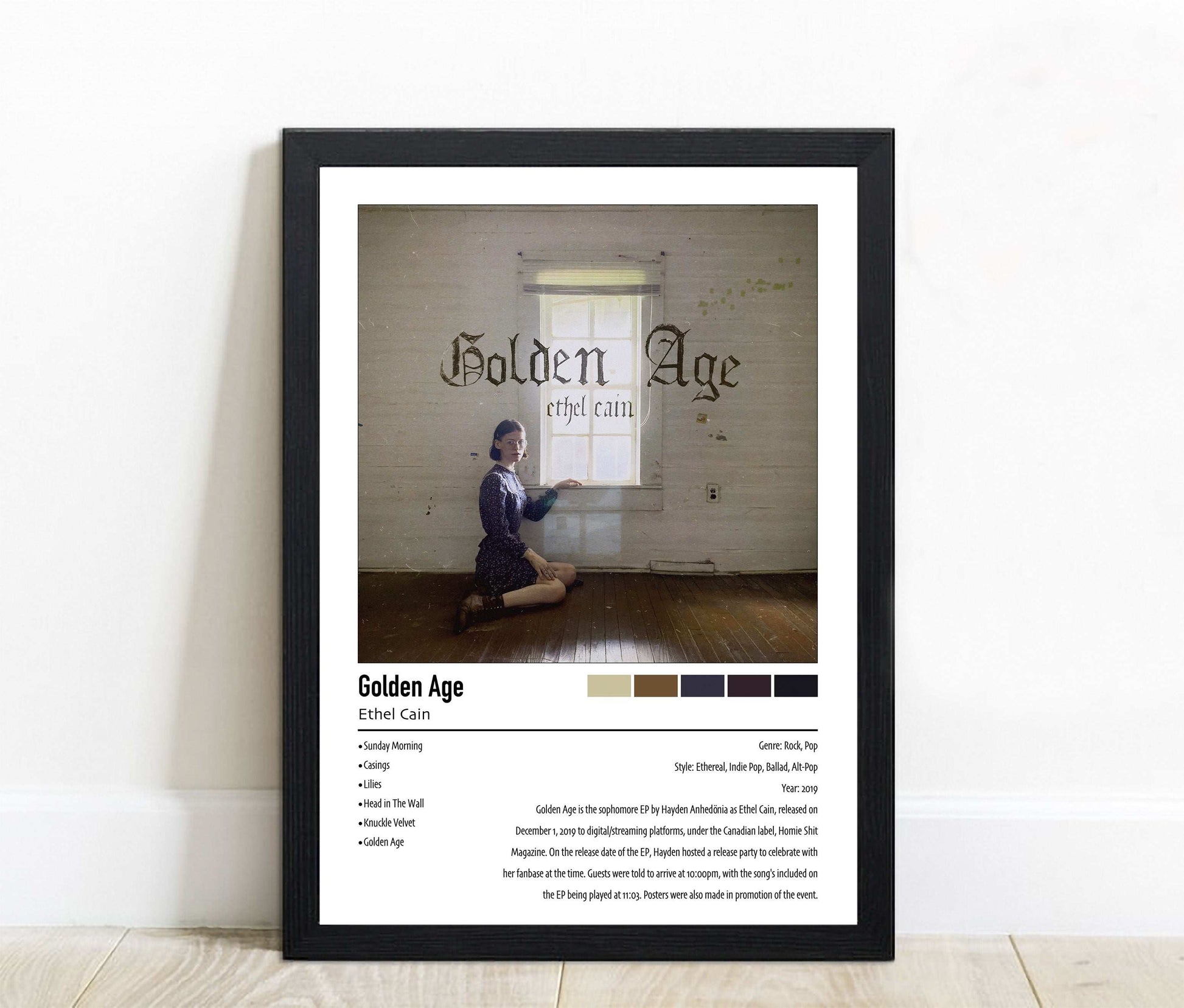 Ethel Cain | Golden Age | Custom Album Cover Poster Print