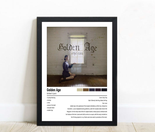 Ethel Cain | Golden Age | Custom Album Cover Poster Print