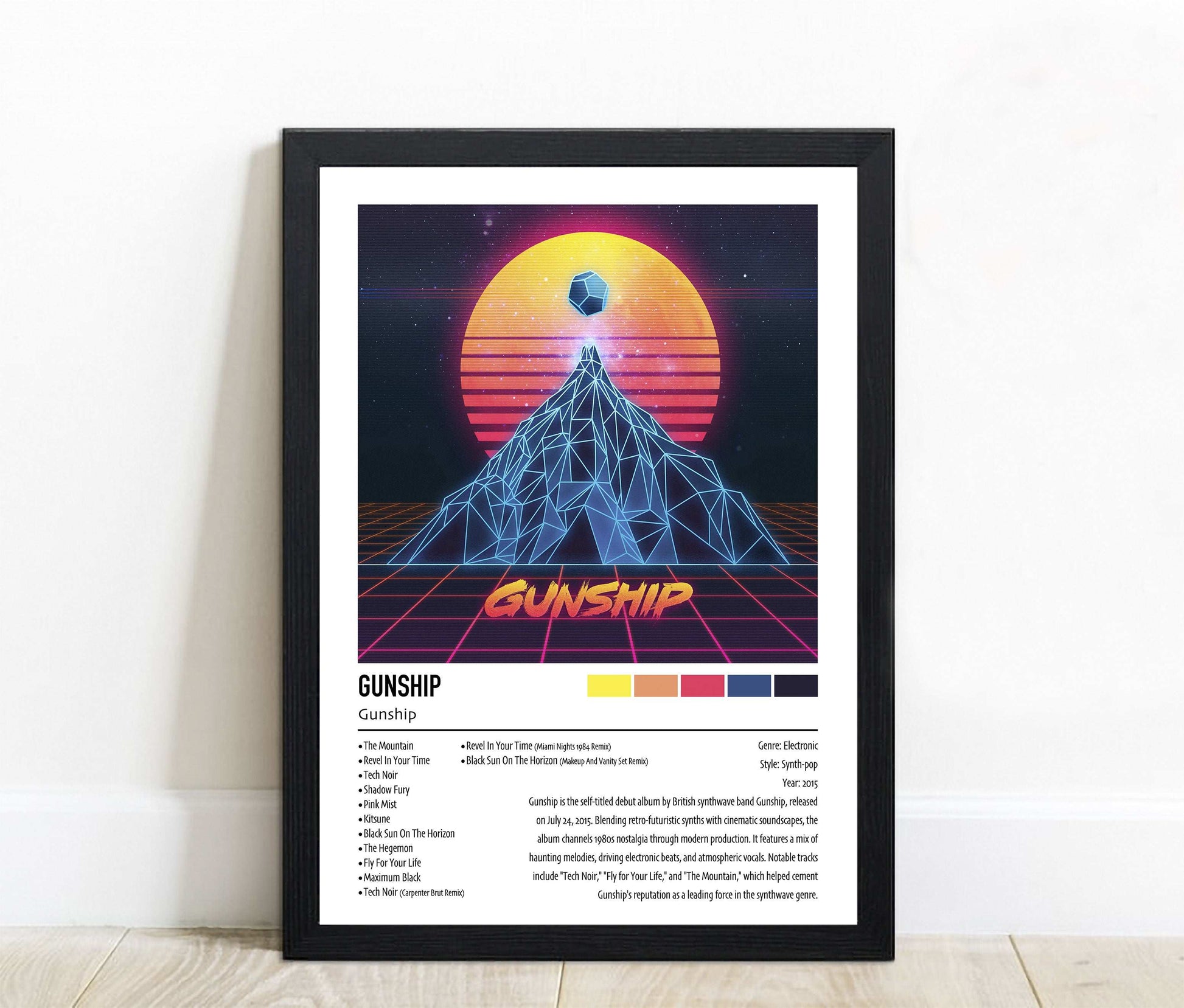 Gunship | Gunship | Custom Album Cover Poster Print