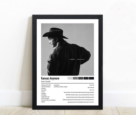 Role Model | Kansas Anymore | Custom Album Cover Poster Print