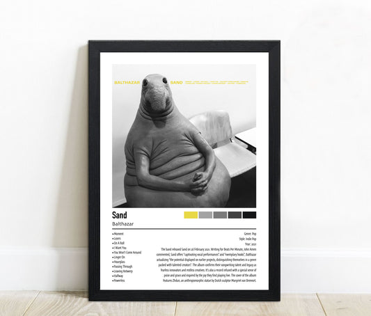Balthazar | Sand | Custom Album Cover Poster Print